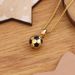 Football Engraved Necklace, Personalized And Trendy Collarbone Chain Design, Stainless Steel Pendant As A Gift For Dad_ipsvogv.com
