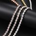 Hip Hop Egg-Shaped Zircon Necklace For Men And Women Street Style Full Diamond Tennis Chain Choker_ipsvogv.com