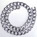 Mens Cuban Heavy Jewely Necklace Stainless Steel Silver Tone_ipsvogv.com