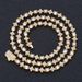 New Jewelry 6mm Cross Star Zircon Tennis Chain Hip-Hop Men's Personality Necklace_ipsvogv.com