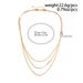Long Multi-layer Woven Flat Snake Bone Chain Necklace Women's 2025 New Niche Design Fashion Travel Photography With Jewelry Tide_ipsvogv.com