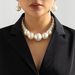 Jewelry Cool Style Pearl Beaded With Niche Design Sense Chain Collarbone Necklace_ipsvogv.com