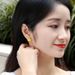 New Clover Gold-plated Women's Hot Selg Fashion Jewelry Simple Small Wer Stud Earrings_ipsvogv.com