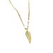 Titanium Steel 【 】 Light Luxury One Leaf Wealthy Micro Inlaid Real Gold Necklace For Women, Ins Internet Celebrity 【 】 Women,_ipsvogv.com