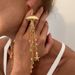 Fashion Jewelry Design Tassel Crystal Pendant Studs Ancient Style High-end Sense Elegant Earrings_ipsvogv.com