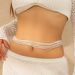 Sexy Beach Bikini Waist Contrast Elastic Beaded Body Chain_ipsvogv.com