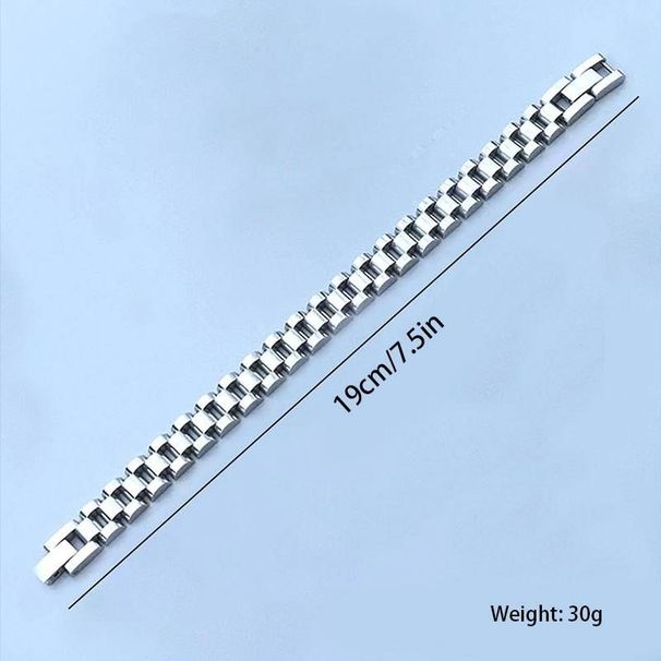 New Titanium Steel Chain Bracelet, High-end Men's And Women's Cuban Hip-hop Bracelet,bangle, Fashion Holiday Jewelry_ipsvogv.com