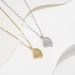 Full Diamond Necklace Women's Titanium Steel Minimalist Clavicle Chain Micro Set Zircon Love Pendant Gold Plated Popular_ipsvogv.com