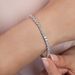 Four-Prong Moissanite Bracelet Fine Diamond Niche Design Simple Elegant Luxurious Single Row Jewelry_ipsvogv.com