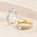 A Niche Zircon Titanium Ring With Versatile And Luxurious Stainless Steel Couple Diamond Jewelry_ipsvogv.com