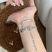 Italian Hollowed Out Milanese Lace Bracelet With Female Niche Design, Micro Inlaid Strap, Wrist Chain_ipsvogv.com
