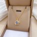 】 Colorful 【 Stars Fashion Light Luxury Temperament Gorgeous Full Diamond Necklace Women's Versatile Clavicle Chain 【 】_ipsvogv.com