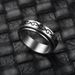 New Titanium Rotating Ring For Men's Fashion Stainless Steel Love Couple Ring, Japanese And Korean Jewelry_ipsvogv.com