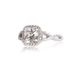 Cao Shifang Bag Chain Twisted Arm Zircon Women's Design Style Fashionable Wedding Girlfriend Engagement Ring_ipsvogv.com