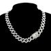Men’s Jewelry Set Fashion Hip Hop Trendy Cuban Chain Diamond Bracelet 12mm Diamond Shaped Bracelet For Men And Women Hiphop_ipsvogv.com