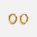 Hot Selling Fashionable Niche INS Retro Stainless Steel Irregular Circle Earrings_ipsvogv.com