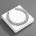 Square rock candy chain, niche, versatile alloy water diamond, 10mm rock candy necklace, male_ipsvogv.com