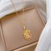 】 Bag 【 Coins Lucky Light Luxury Charm Gorgeous Full Diamond Necklace Women's Versatile Clavicle Chain Titanium Steel 【 】_ipsvogv.com