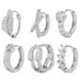 Women's Jewelry Earrings Versatile And Fashionable Leaf Paved Zircon Ear Clips Light Luxury And High End Temperament K Gold Plated Earrings_ipsvogv.com