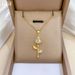 】 Tulip 【 Zircon Light Luxury Charm Gorgeous Full Diamond Necklace Women's Versatile Clavicle Titanium Steel Chain 【 】_ipsvogv.com