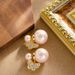High Version Fashionable Small Diamond Butterfly Pendant, Pearl Earrings, Female Minimalist Temperament, High-end Silver_ipsvogv.com