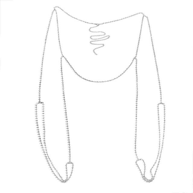 Multi Layer Rhinestone Waist Chain Leg Chain Thigh Chain Female Sexy Beach Bikini Body Chain Thigh Jewelry_ipsvogv.com