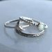 Sanjie's New Moon Shaped Women's Three Piece Set Artificial Australian Ring Bracelet_ipsvogv.com
