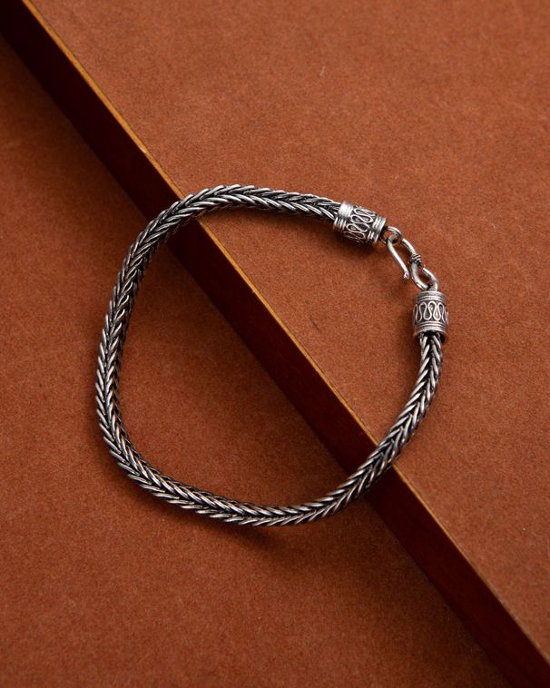 Men's Fashion Stainless Titanium Steel Hip Hop Style Wolf Head Bracelet Personality Trendy Cool Hand Jewelry_ipsvogv.com