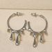 Jewelry High-End Liquid Irregular Water Drop Flowing Alloy Earrings_ipsvogv.com