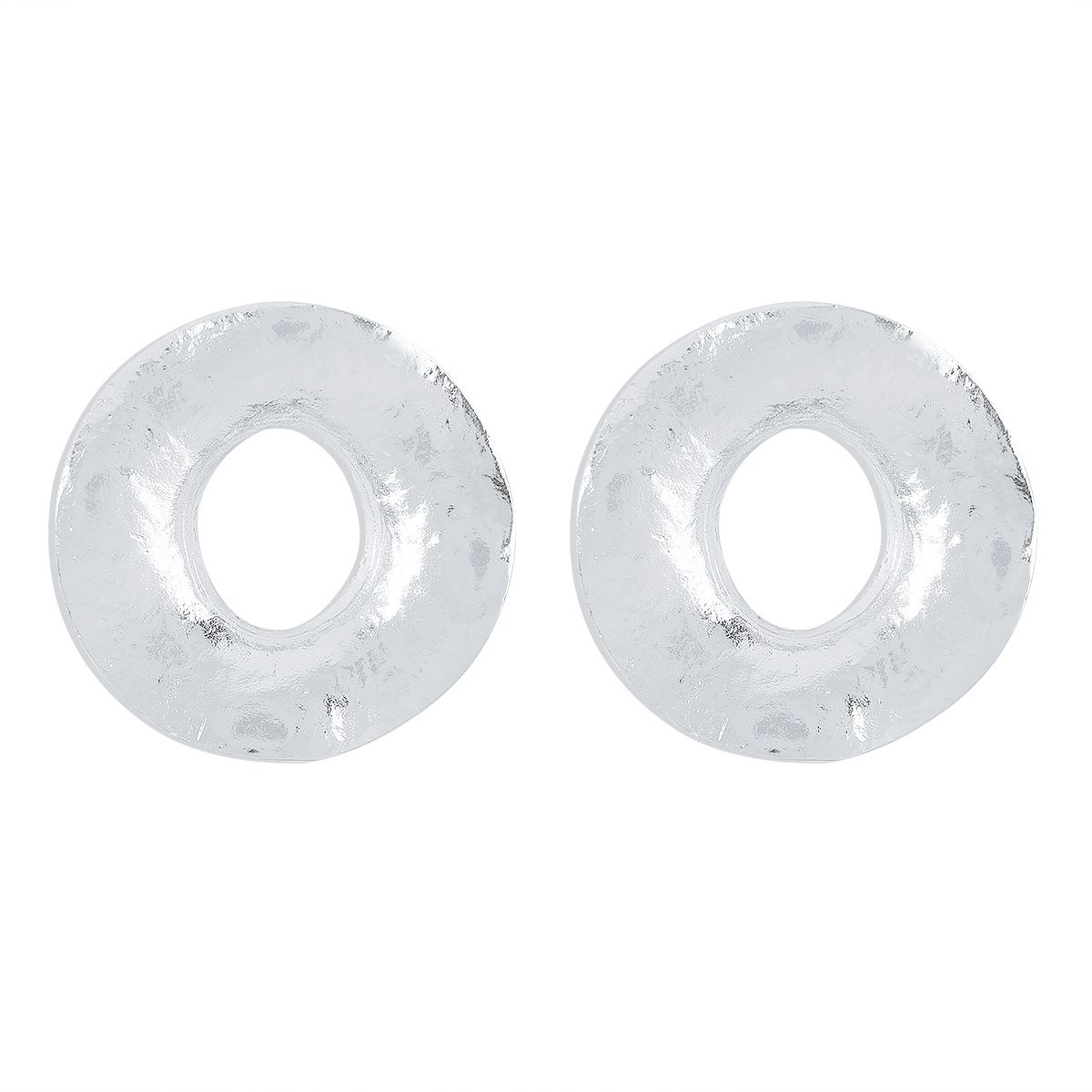 E11869 Exaggerated Large Circle ZA Creative Alloy Irregular Geometry Cold Wind Earrings_ipsvogv.com