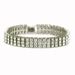 Men's 3-Row Diamond Bracelet Fashion Trendy Hiphop Handpiece_ipsvogv.com