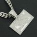 Hip hop full diamond domineering pendant necklace for men's trendy and personalized street wear with Cuban necklaces_ipsvogv.com