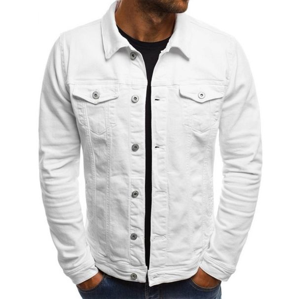 Men's Casual Solid Color Jacket Cardigan Button Cargo Jacket_ipsvogv.com