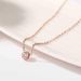 Mini Single Diamond Titanium Steel Women Popular Jewelry Pendant Accessories Collarbone Chain Necklace_ipsvogv.com