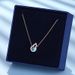 Chinese Style Gourd Necklace For Women High End Light Luxury Crystal Clavicle Necklace_ipsvogv.com