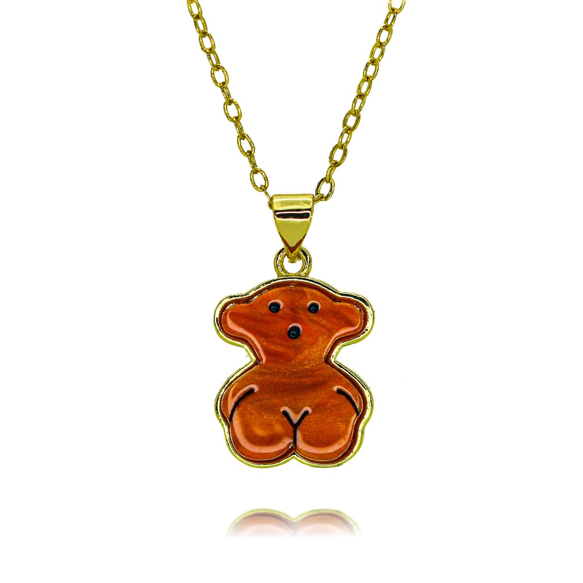 Animal Style Bear Necklace For Girls Light Luxury Niche Design High End New Clavicle Chain Strong Chain Summer_ipsvogv.com