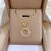 Titanium Steel 【 】 Simple Temperament Zircon Light Luxury Circular Collarbone Chain Small Ins Internet Famous Titanium 【 】_ipsvogv.com