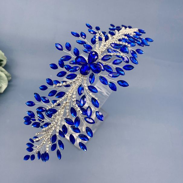 Bridal Headband Handmade Rhinestone Headband Super Shiny Wedding Party Performance Hair Crown Modeling Accessories_ipsvogv.com