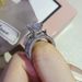 New Women's Ring Elegant Wedding Ring Fashion Versatile Sheen New R7335_ipsvogv.com