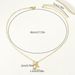 Fashionable commuting style long necklace, female personality, English letters, niche design, geometric luxury,_ipsvogv.com