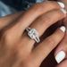 Cao Shi's New Wedding With Hollowed Out Lines And Micro Inlaid Zircon Women's Ring Accessories_ipsvogv.com