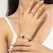 Women's Jewelry Fashion Luxury Full Diamond Bracelet Ring Set Simple High End Sense Of Versatile Jewelry_ipsvogv.com