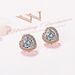 Fashion Diamond Heart Shaped Zircon Earrings Earrings Temperament Earrings_ipsvogv.com