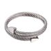 Fashion Exo Titanium Steel Bracelet Men Trendy Triangle Multi Layer Hand Jewelry Open Couple Bracelet_ipsvogv.com