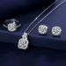 Elegant, Luxurious, Shiny Exquisite Necklace, Earrings, Ring Set, Jewelry, Creative, Beautiful, Fashionable And_ipsvogv.com