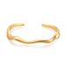 Irregular lines, twisted design, niche bracelet, thin style, versatile business commuting, cold style bracelet, color retention_ipsvogv.com
