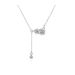 S925 Silver New 1.5 Carat Moissanite Gourd Necklace Fulu National Style Design High End Clavicle Necklace For Women_ipsvogv.com