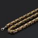 Stainless Steel Domineering Men's Square Buckle Chain Emperor Chain Two Color Gold Men's Necklace Jewelry_ipsvogv.com