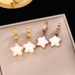Korean Style High-end Hot Selling Pentagram Pearl Titanium Steel That Do Not Fade, Fashionable Versatile And Earrings_ipsvogv.com