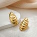 Celebrity Trend Stainless Steel Earrings Female Personality Liquid Love Earrings_ipsvogv.com